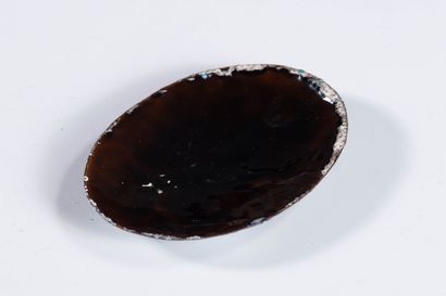 Limoges enamel or similar
Oval enamel plate...