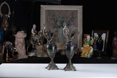 Pallme KOENIG (KÖNIG) or KRALIK - Art Nouveau
Pair...