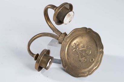 Historicism 19th century
Suite of 4 brass...