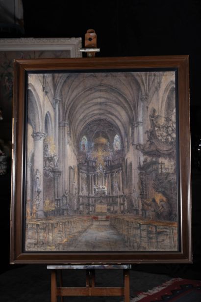 Leopold MULLER (1879-1961)
View of Saint...