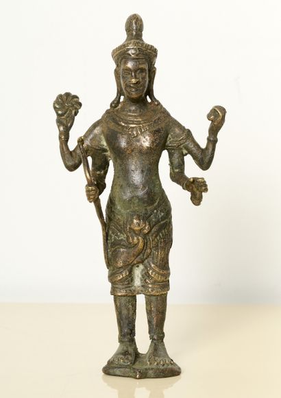 Cambodge - Culture Khmere
Vishnu. Bronze....