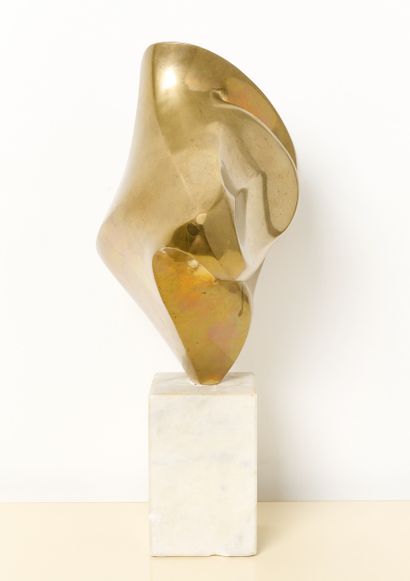 Milos SARIC (1927-2005)
Abstraction. Bronze...