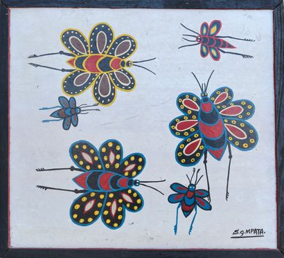 Simon George MPATA (1942-1984)
Papillon....