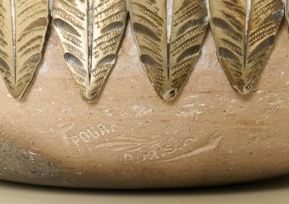 Vallauris
Stoneware and silver-plated metal...