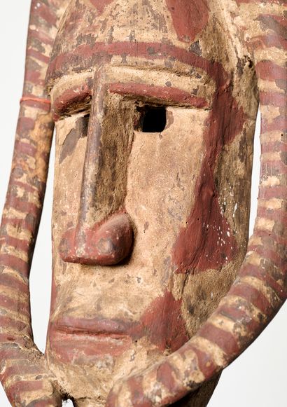 Ethnie Dogon, Mali
Masque à cornes. Bois...