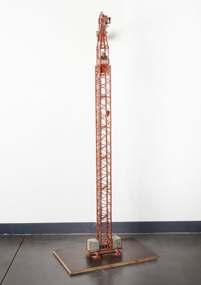 Model making - Civil engineering - Crane
Painted...