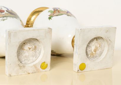 Porcelaine de Paris ou Bruxelles
Paire de...
