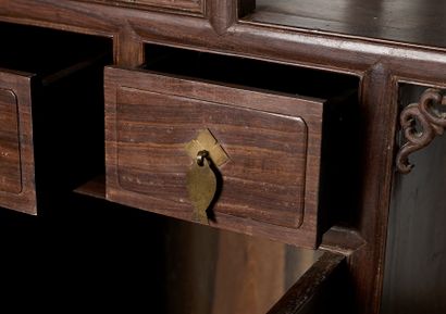 Chine - Mobilier ancien
Armoire étagère à...