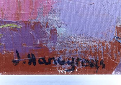Julienne HANEGREEFS (1924-1993)
Le chenal,...