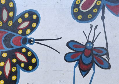 Simon George MPATA (1942-1984)
Papillon....