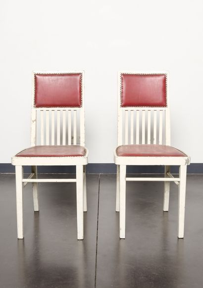 THONET
Chaise art déco. Marque Thonet sous...