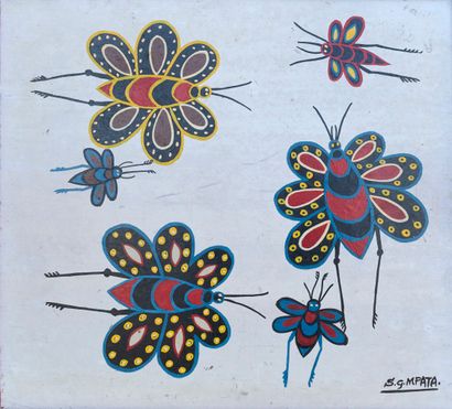 Simon George MPATA (1942-1984)
Papillon....