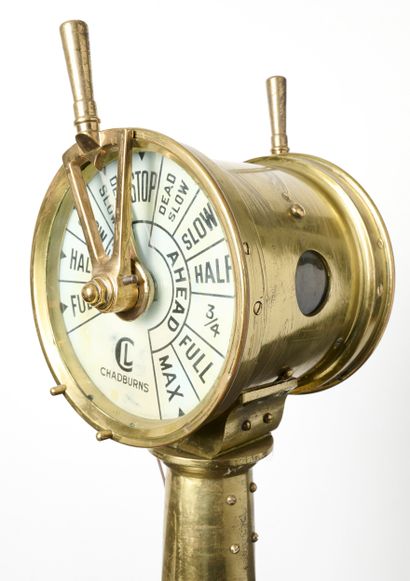 Marine - Ship order transmitter - CHADBURNS
Brass,...