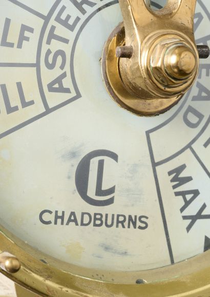 Marine - Ship order transmitter - CHADBURNS
Brass,...