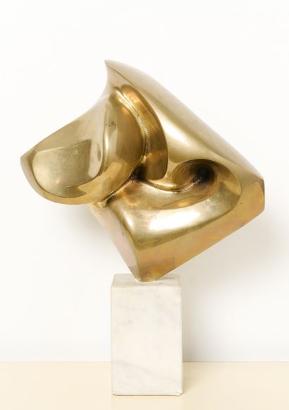 Milos SARIC (1927-2005)
Abstraction. Bronze...
