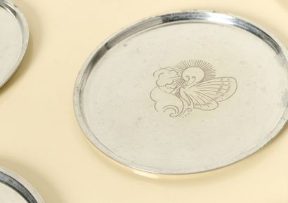 Just ANDERSEN (1884-1943)
12 pose-verre (soubock)...