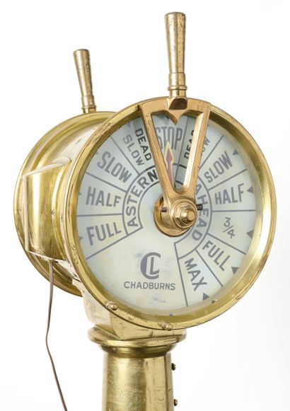 Marine - Ship order transmitter - CHADBURNS
Brass,...