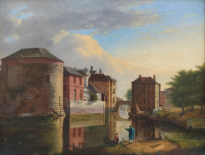 Julien Joseph DUCORRON (1770-1848)
Vue d'un...