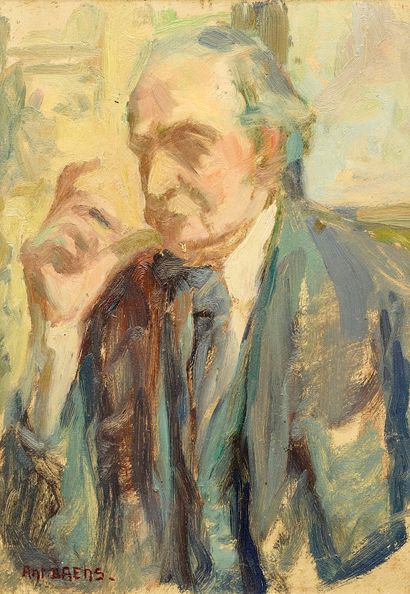 Antoine DAENS (1871-1946)
Portrait d'Homme...