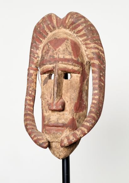 Ethnie Dogon, Mali
Masque à cornes. Bois...