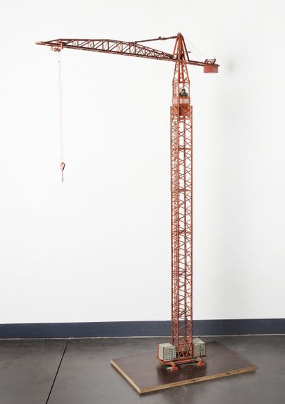 Model making - Civil engineering - Crane
Painted...
