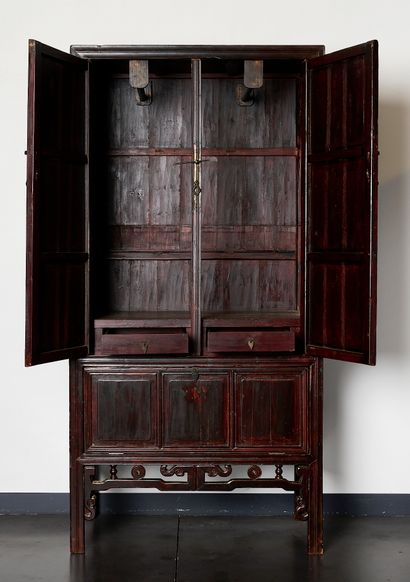 Chine - Mobilier ancien
Grande armoire de...