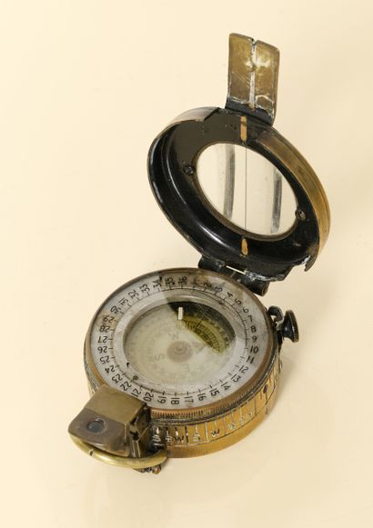 Pocket compass.