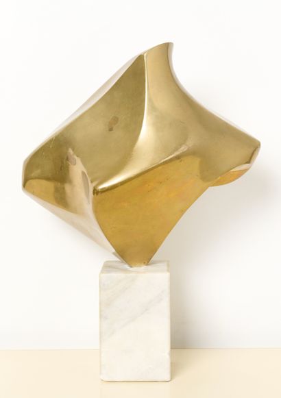 Milos SARIC (1927-2005)
Abstraction. Bronze...