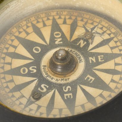Marine - Nautical compass - Lachenal in Boulogne-sur-mer.
Nautical...