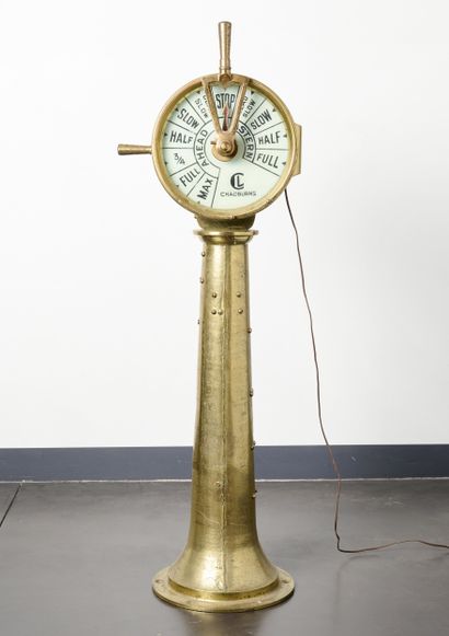 Marine - Ship order transmitter - CHADBURNS
Brass,...