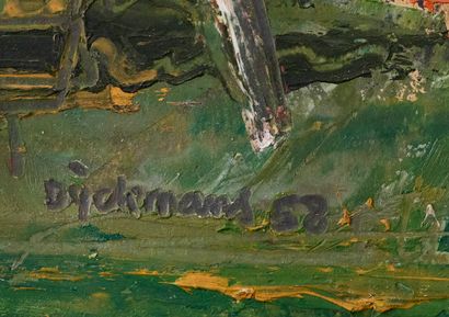 Bruno DYCKMANS (1920-1998) aka Bruno Dijkmans
Bâteaux,...