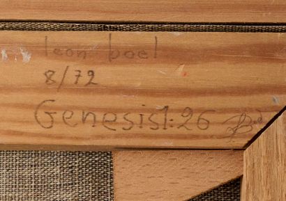 Leon BOEL (1951)
Genesis, 1972. HST 40 x...