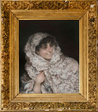 Francesco VINEA (1845-1902)
Jeune femme à...