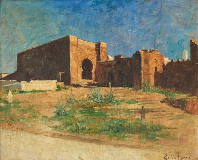 Emile BAES (1879-1954)
Kasbah des Oudayas...