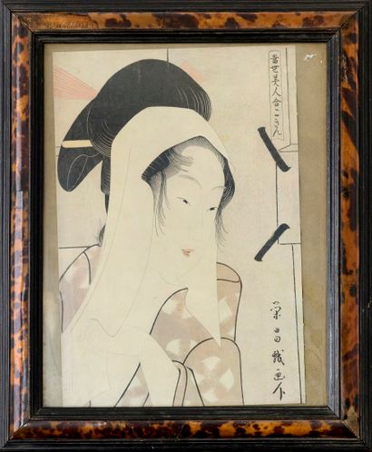 Chokosai EISHO (act.1790-1799)
Portrait en...