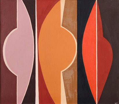 Léopold PLOMTEUX (1920-2008)
Abstraction...