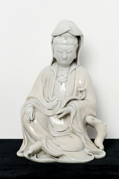 Chine. Sceau de He Chaozong - Chine - Porcelaine...