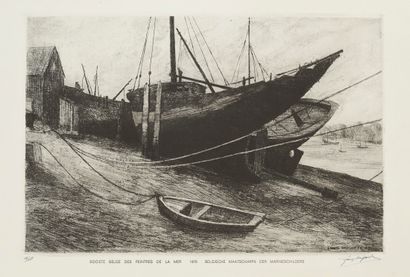Société belge des peintres de la mer
4 gravures...
