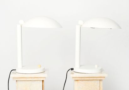 Leonardo MARELLI (1927-2012)
Paire de lampes...