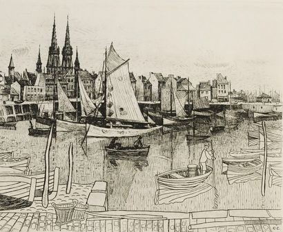 Société belge des peintres de la mer
4 gravures...