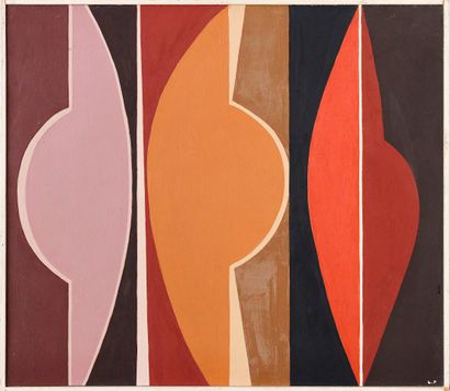 Léopold PLOMTEUX (1920-2008)
Abstraction...