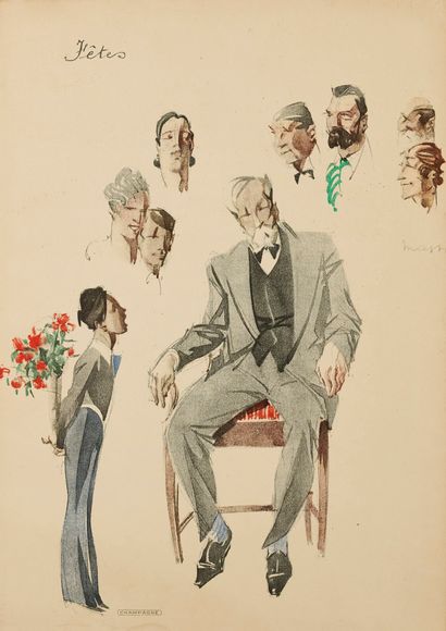 Armand MASSONET (1892-1979)
6 illustrations...