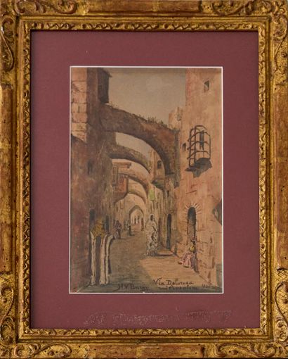Henry Victor BURGY (XIXe, 1901)
Via Dolorosa...