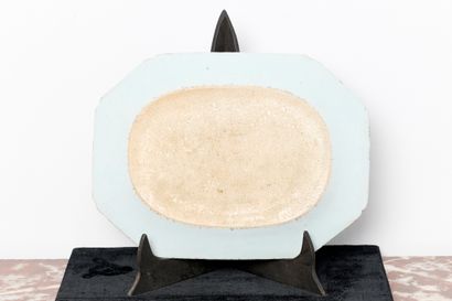 Chine, Compagnie des Indes.
Plat à pans en...
