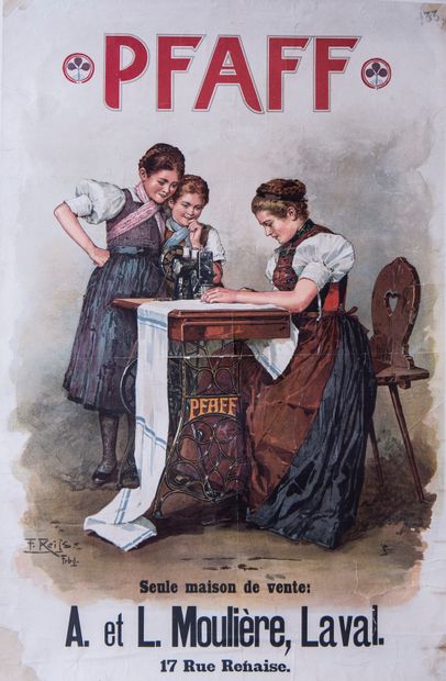 Fritz REISS (1857-1916)
PFAFF (Machine à...