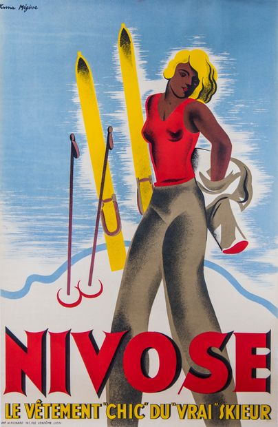 Karl MACHATSCHEK (1906-1994) aka Kama
Nivose...