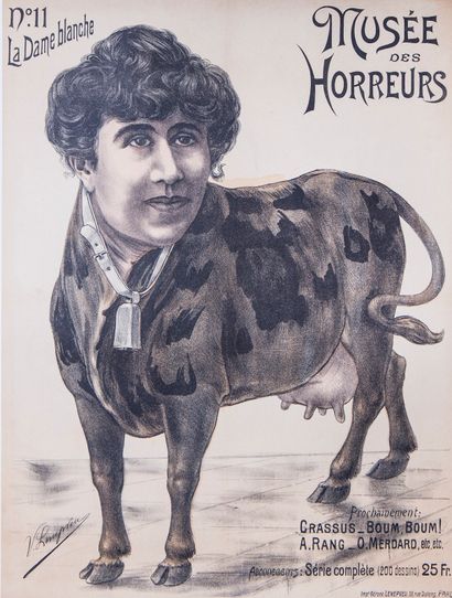 Victor LENEPVEU (1852-XXe)
Le Musée des Horreurs...