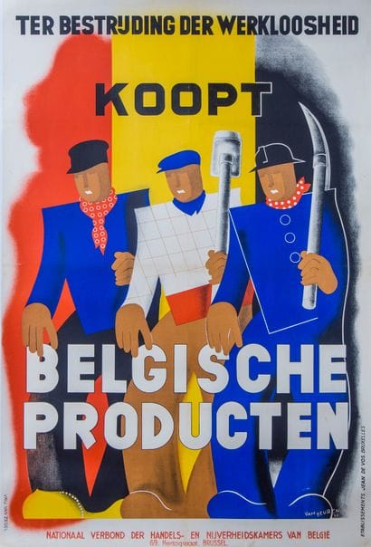 Teddy Van BEUREN (XXe)
Produits belges, 1935....