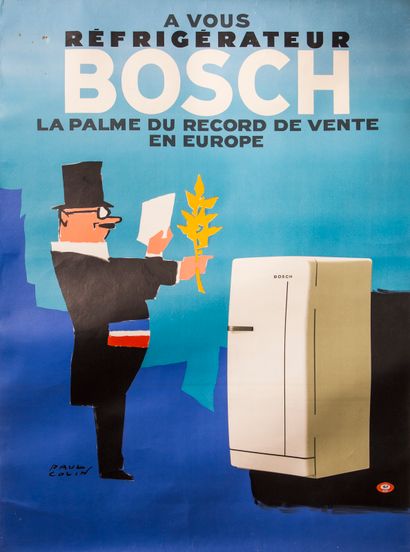 Paul COLIN (1892-1985)
Réfrigérateur Bosch....