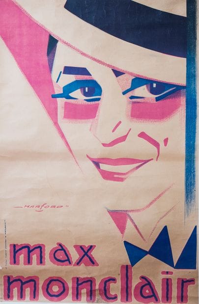 André HARFORT (1903-1975)
Max Monclair. Affiche...